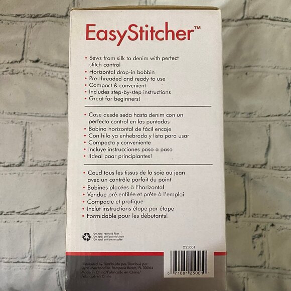 Easy Stitcher Portable Table Top Sewing Machine - Picture 6 of 6